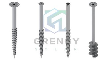 Ground Screws For PV (photovoltaic) Mounting Foundation