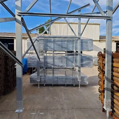 Ground Solar Racking HDG Steel