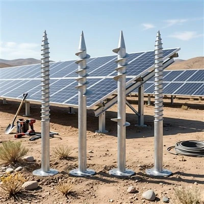 Helical Anchor For Solar Mounting