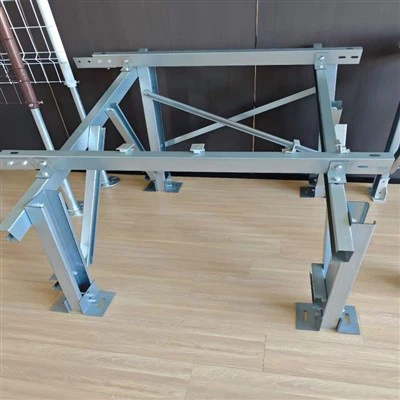High-Performance ZAM Steel Solar Ground Mounting System For Utility Projects