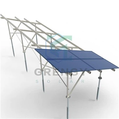 High-Strength Aluminum Ground Racking | CE Certified Solar Mounting System