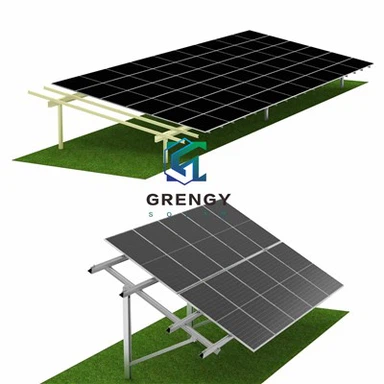 Hot Dip Galvanized Solar Mounting System Aluminum Zinc Magnesium Coated