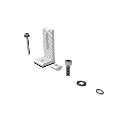 L Foot Metal Roof Solar Mounting System