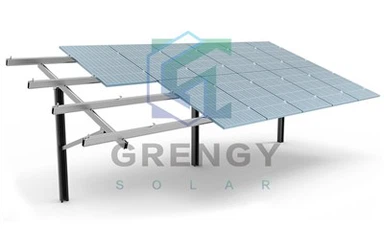 Mono Pole Solar Ground Mounting