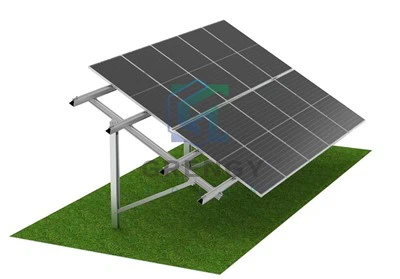 SINGLE RAMMING MOUNT RACK For PV SOLAR PANELS