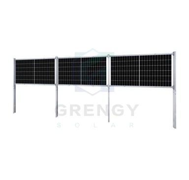 Solar Fence Mounting Structure