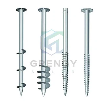 Solar Ground Screw Anchor Stake For PV
