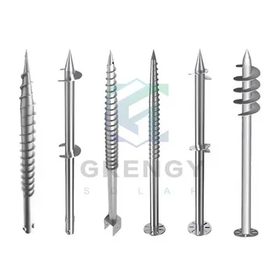 Solar Ground Screw Pole Anchor Ground Screw