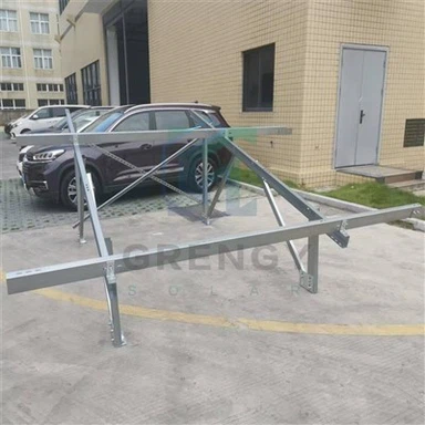 Solar Panel Mounting For Ground