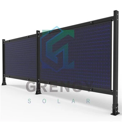 Space-Saving Vertical Agri-PV Mounting