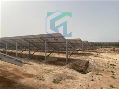 Steel Ramming Single Pile PV Mounting Structure