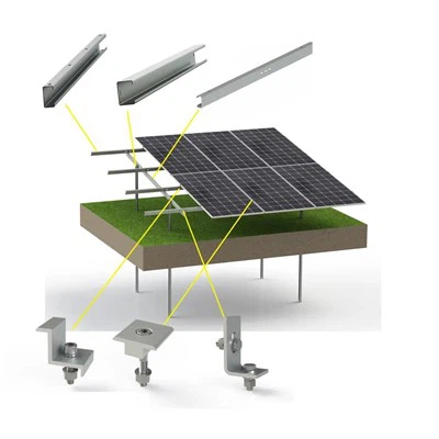Utility Scale Solar Ground Racking