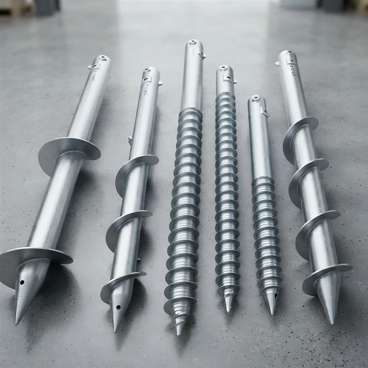 Solar Ground Screw Foundation System