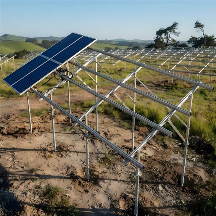Solar Grounding System Aluminum Mount
