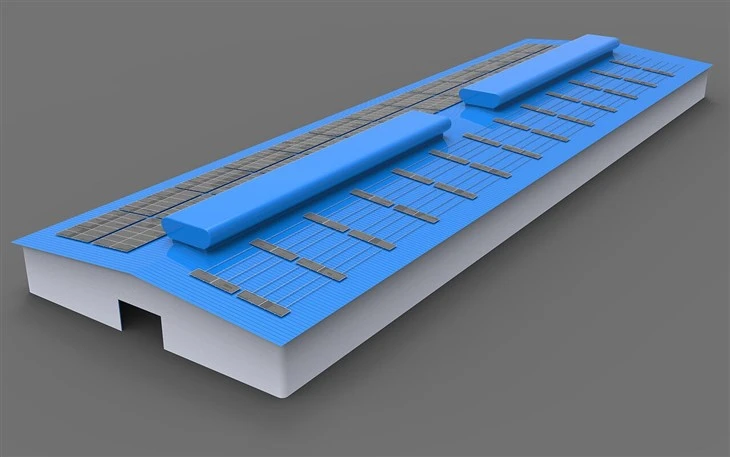 Solar Panel Mounting Rail Aluminum Profile high quality