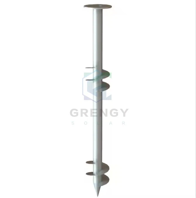 Adjustable Solidity Screw Piles