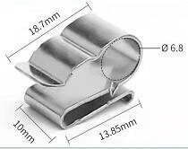 Stainless Steel Solar Cable Clips high quality