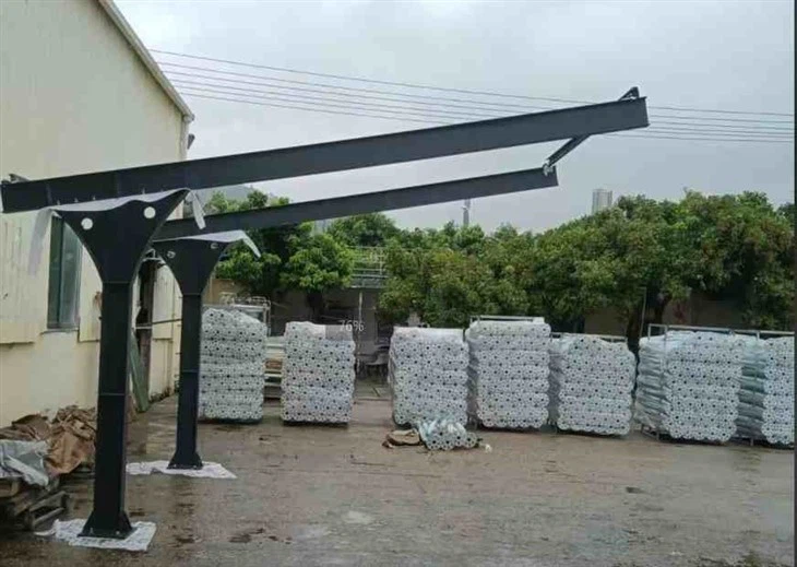 T-Frame Carbon Steel Solar Carport System high quality